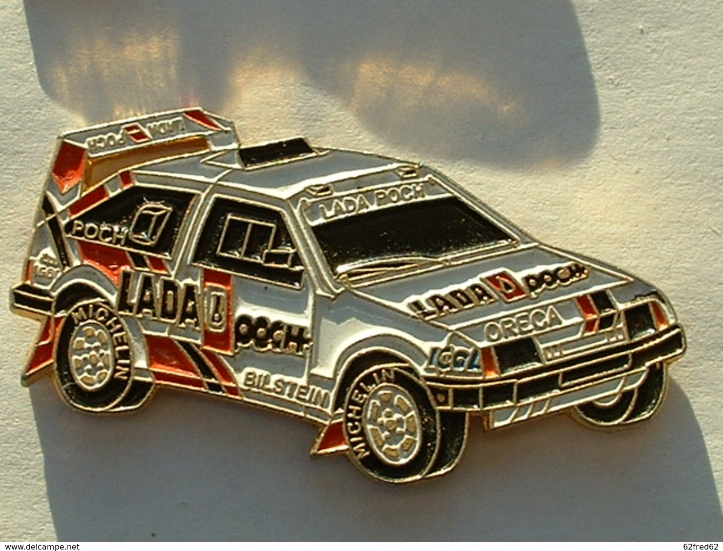 Pin'S RALLYE - LADA POCH - MICHELIN - IGOL - ORECA - Rallye