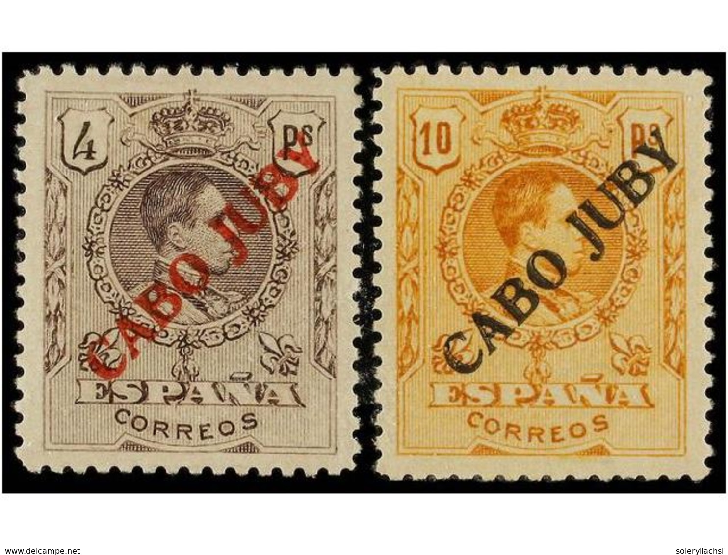 997 * COLONIAS ESPAÑOLAS: CABO JUBY. Ed.5/18. SERIE COMPLETA, Excelentes Centrajes. Rara Así. MAGNÍFICA. Cat. 220€. - Autres & Non Classés
