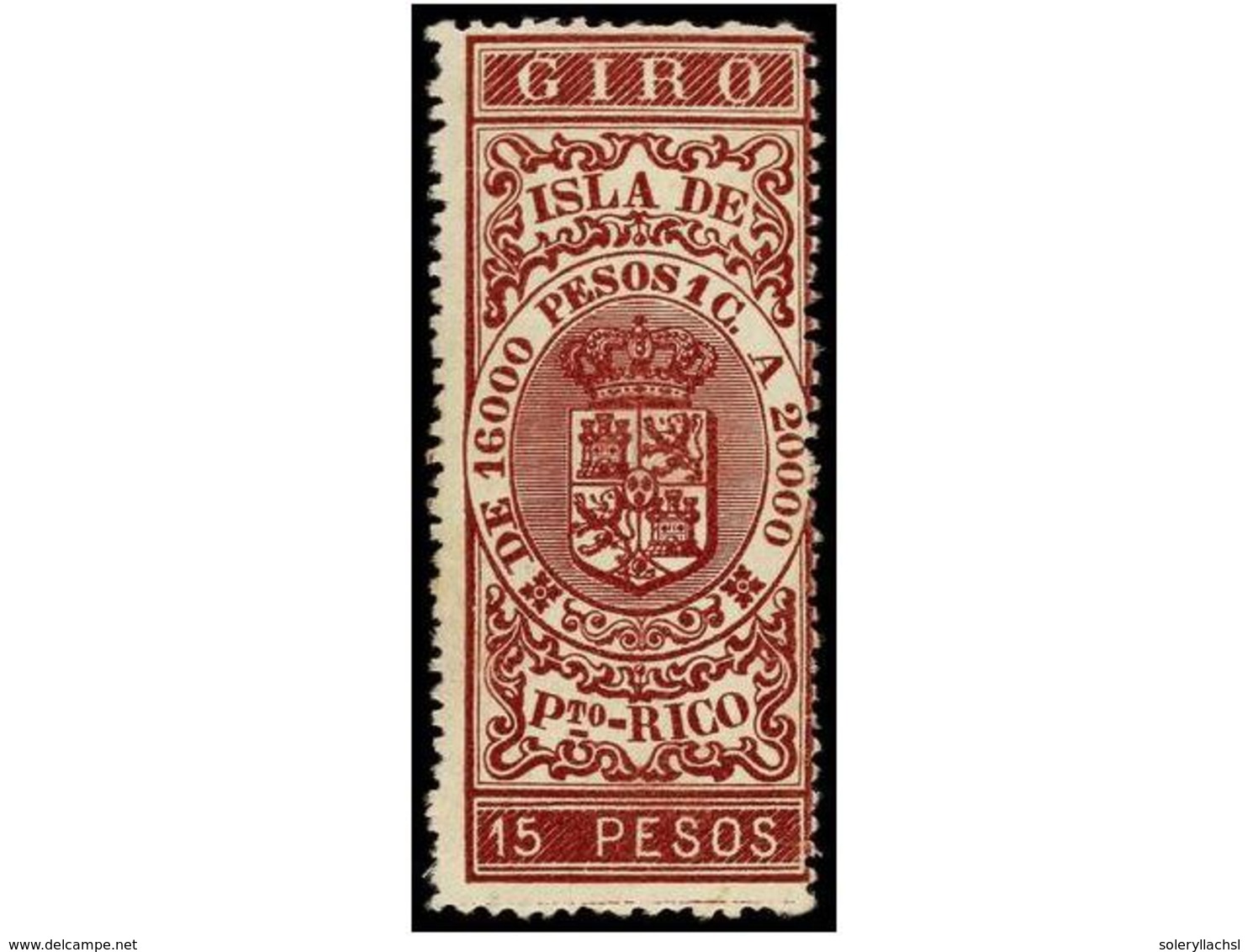 1223 */° PUERTO RICO. <B>GIROS 1895. </B>20 Sellos, Alguno Defectos. - Autres & Non Classés