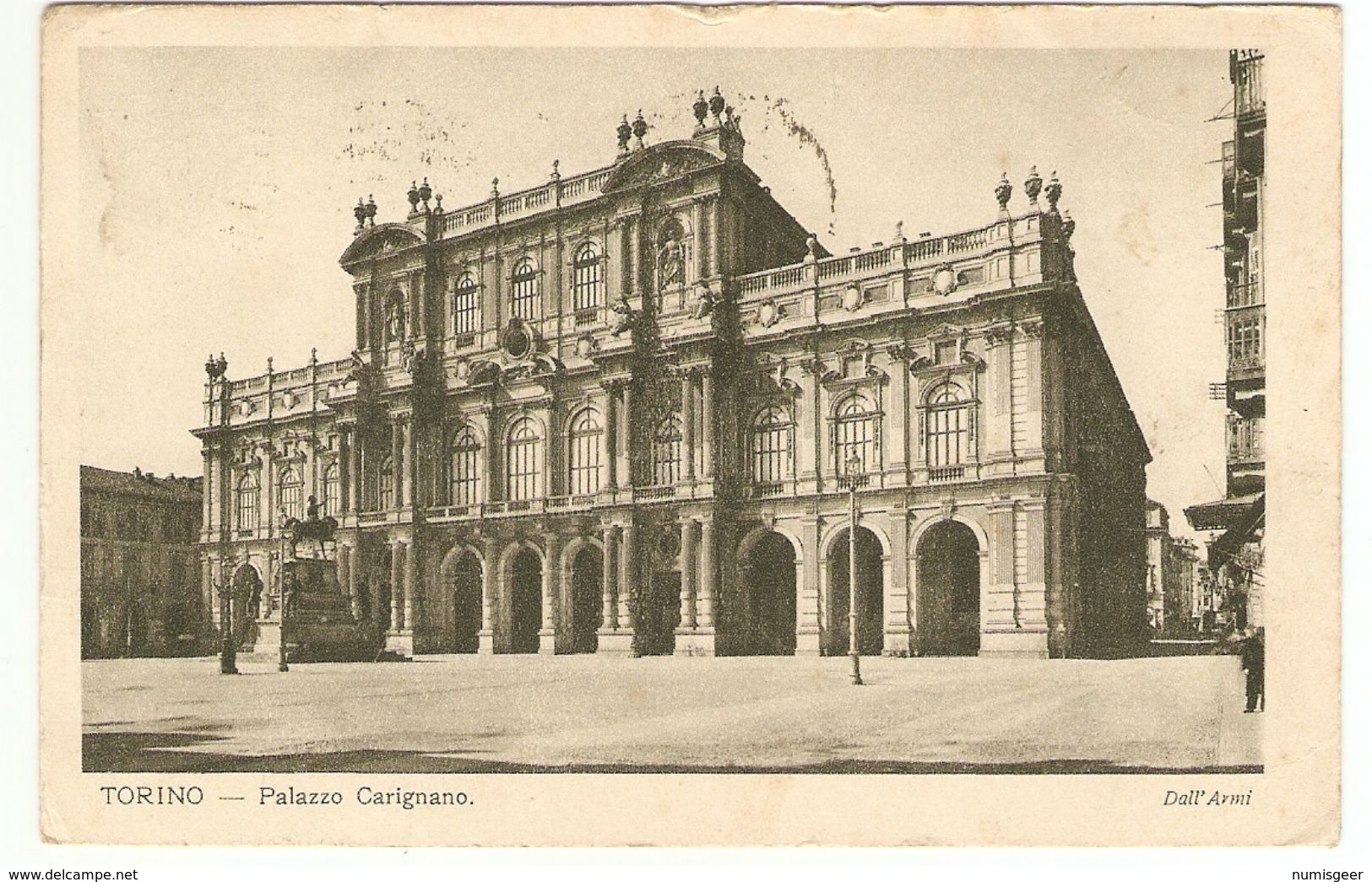 TORINO  ---  Palazzo Carignano - Palazzo Carignano