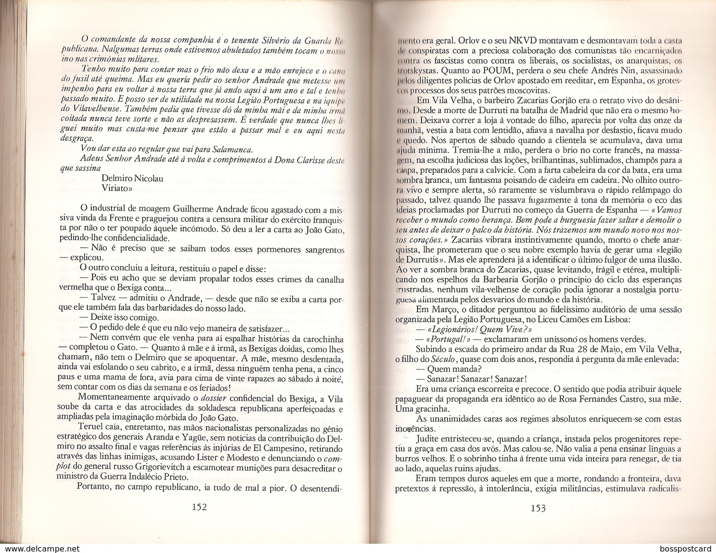 Vila Velha - Café República - Álvaro Guerra - Estado Novo - Grande Guerra - 2ª Guerra Mundial - Novelas