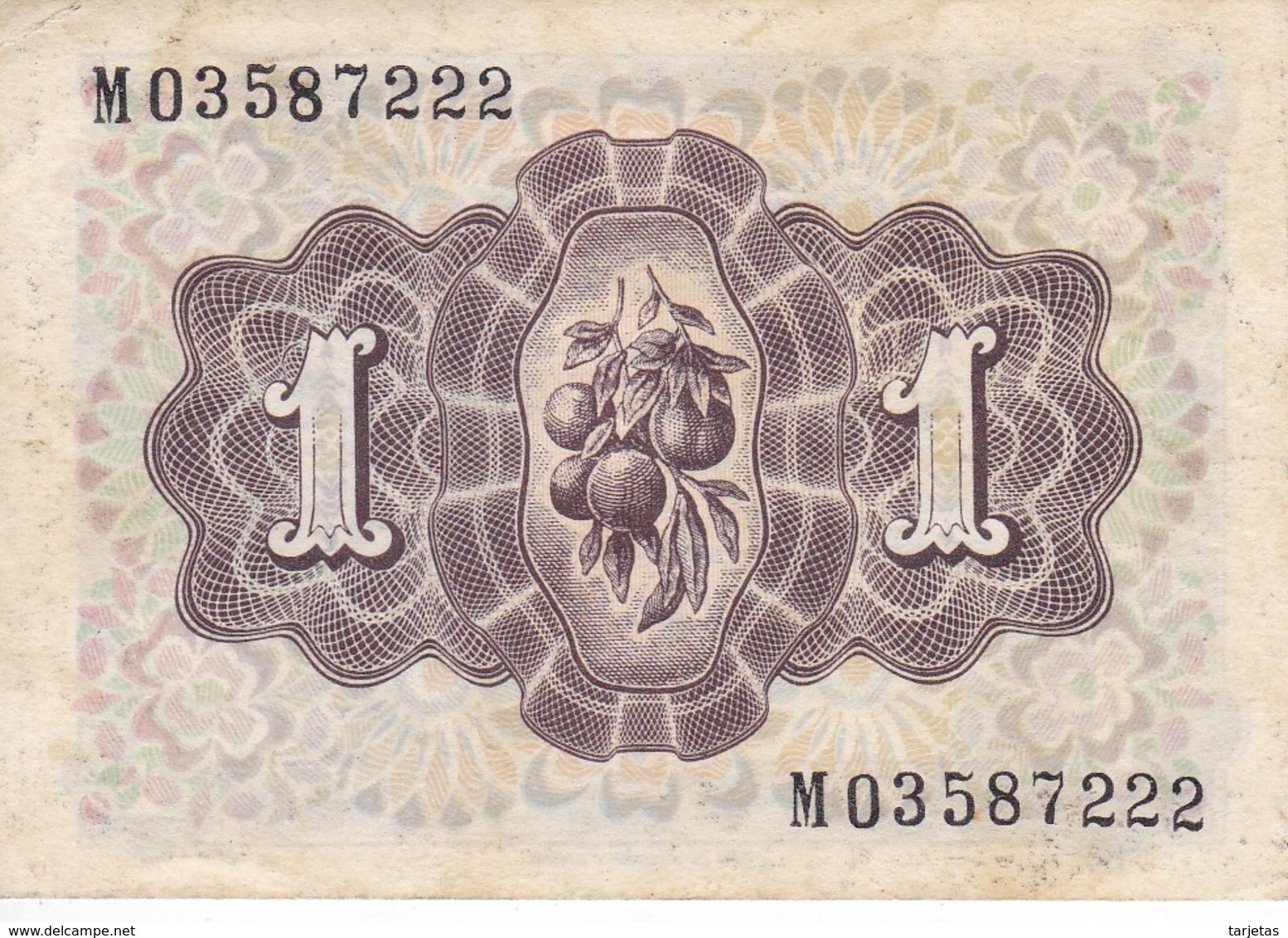 BILLETE DE 1 PTA DEL AÑO 1948 SERIE M CALIDAD EBC (XF)  DAMA DE ELCHE  (BANKNOTE) - 1-2 Pesetas