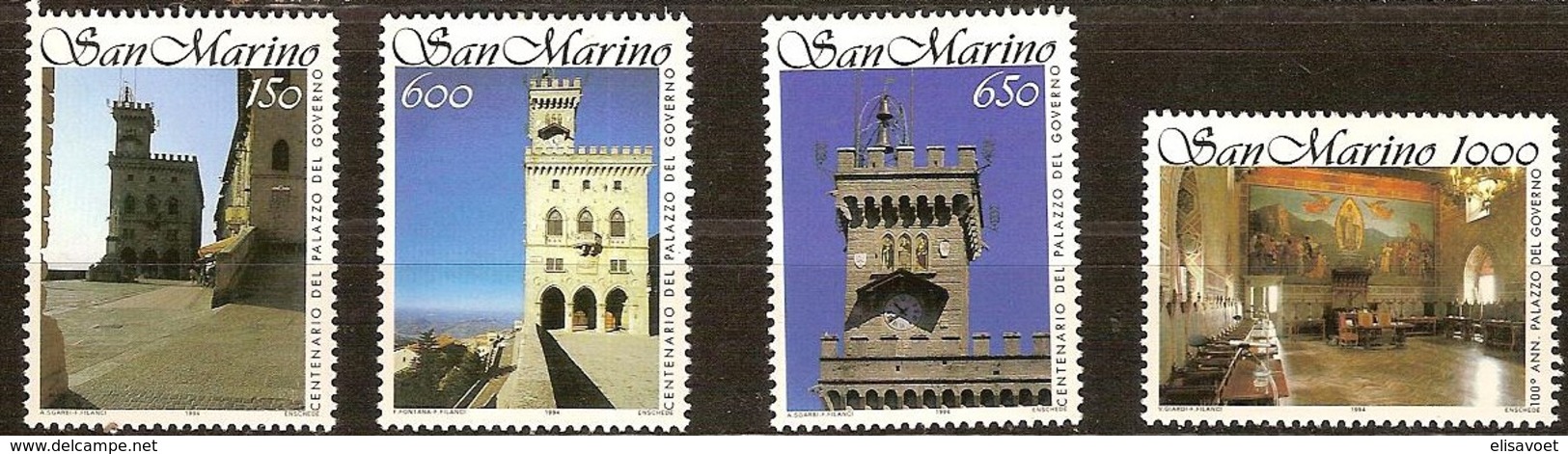 Saint-Marin San Marino  1994  Yvertn° 1375-1378 *** MNH Cote 3,75 Euro - Neufs