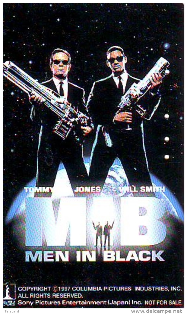 Télécarte Japon - MEN IN BLACK (4139) Film Cinéma - Movie Japan Phonecard - Kino Telefonkarte - Film