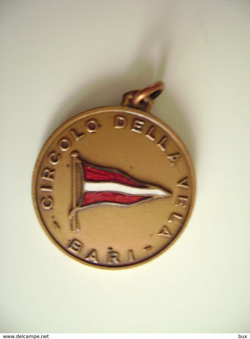 1969  REGATA   INTERNAZIONANE CLASSE FINN  CIRCOLO DELLA VELA BARI  CANOA REMI  SPORT MEDAGLIA MEDAL - Rudersport