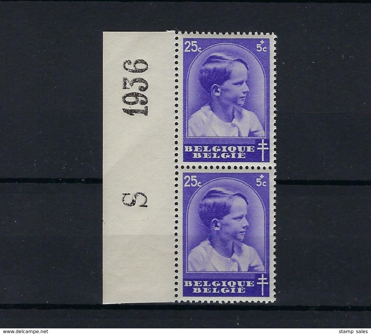 N°439 (drukdatum) MNH ** POSTFRIS ZONDER SCHARNIER SUPERBE - Dated Corners