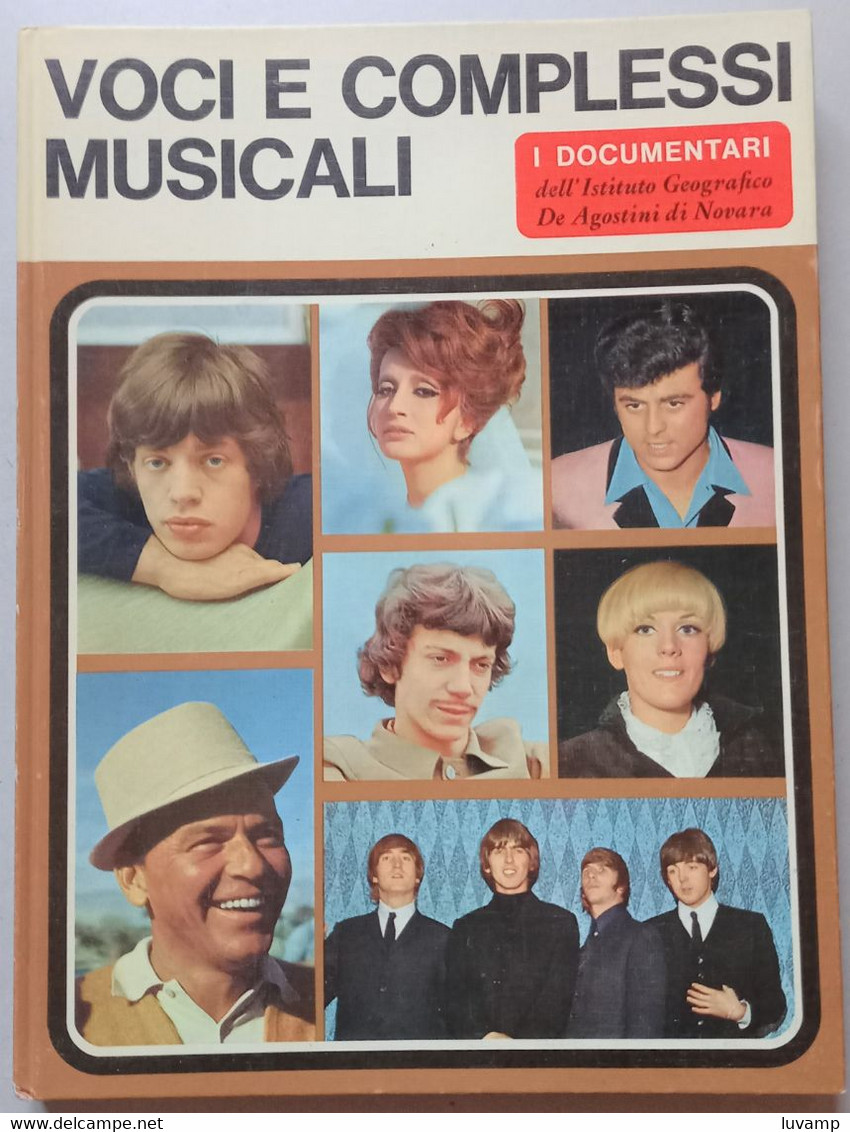 VOCI E COMPLESSI MUSICALI - DOCUMENTARI DE AGOSTINI 1967 ( CARTEL 72) - Muziek