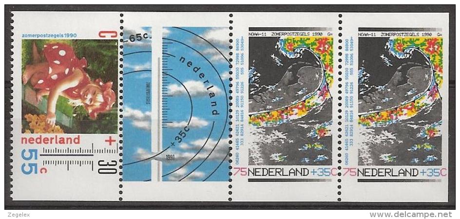 1990 Zomer Strook  NVPH 1447a,b,c D Postfris/MNH/** - Neufs