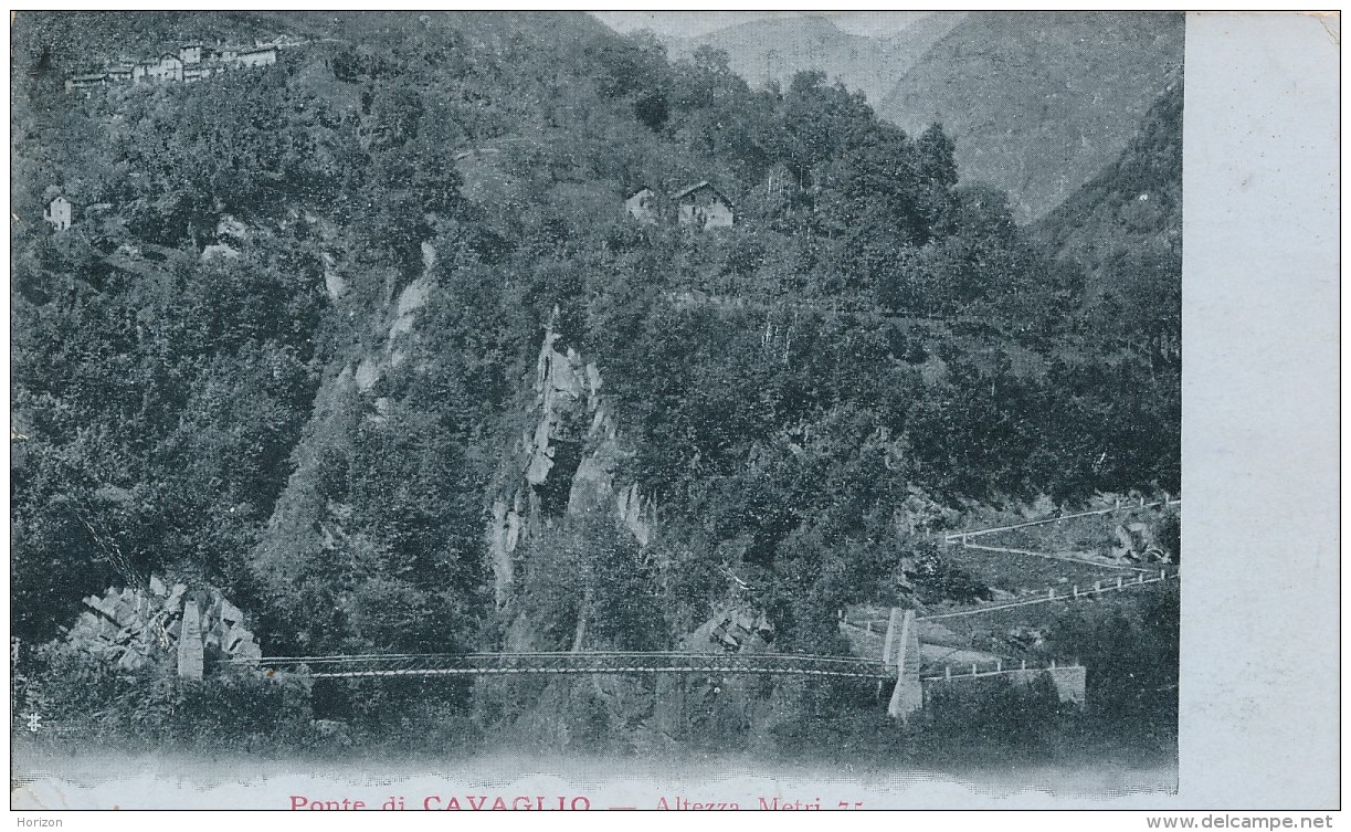 T.263.  Ponte Di CAVAGLIO - Verbania - 1907 - Sonstige & Ohne Zuordnung