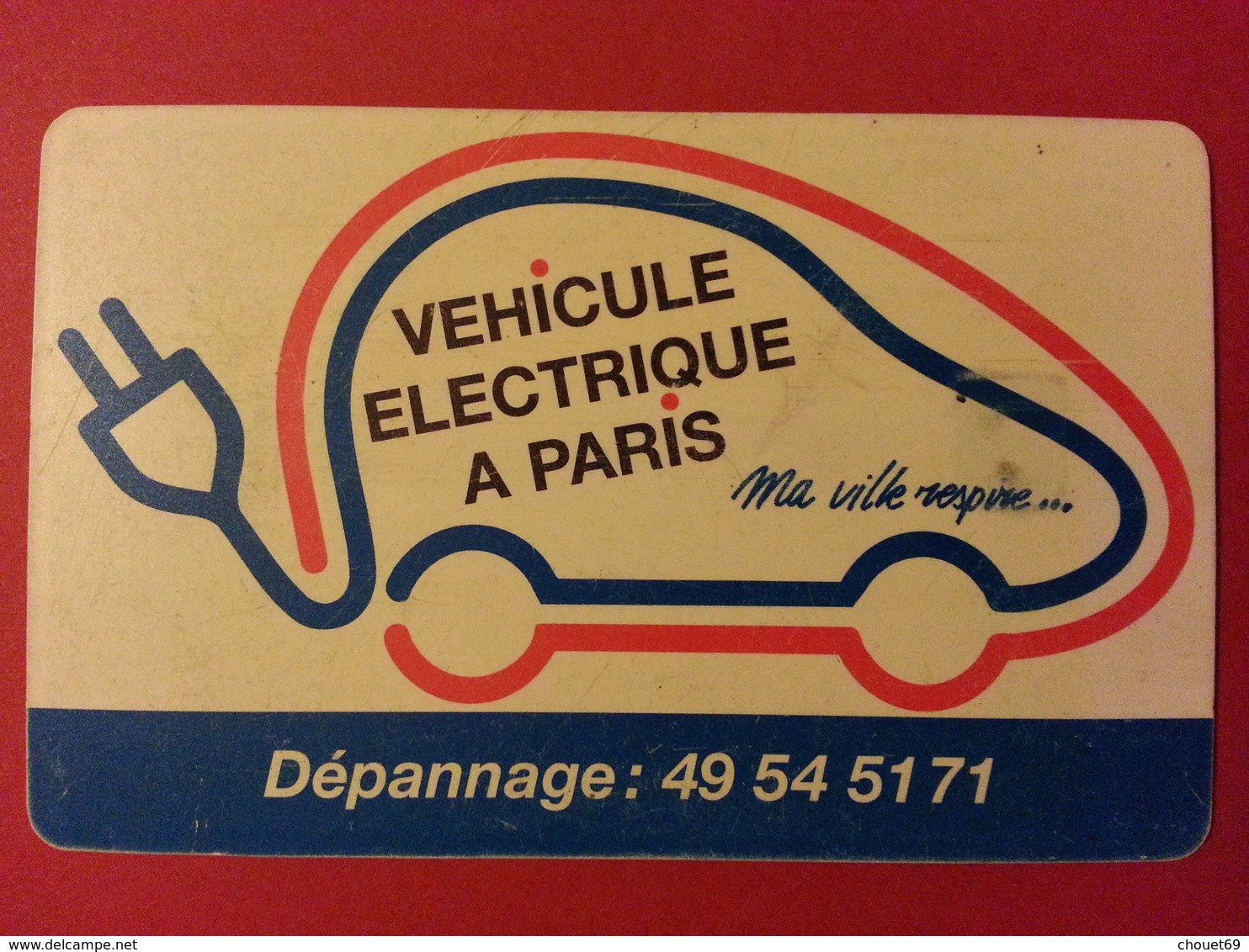 CARTE EDF Téléphone à 8 Chiffres Ancienne Recharge De Voiture électrique Publiprise ETAT COURANT - Autres & Non Classés