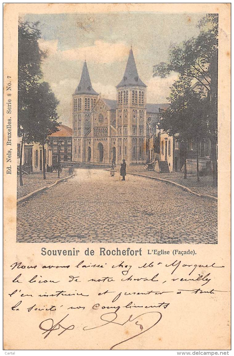 Souvenir De ROCHEFORT - L'Eglise (Façade) - Rochefort