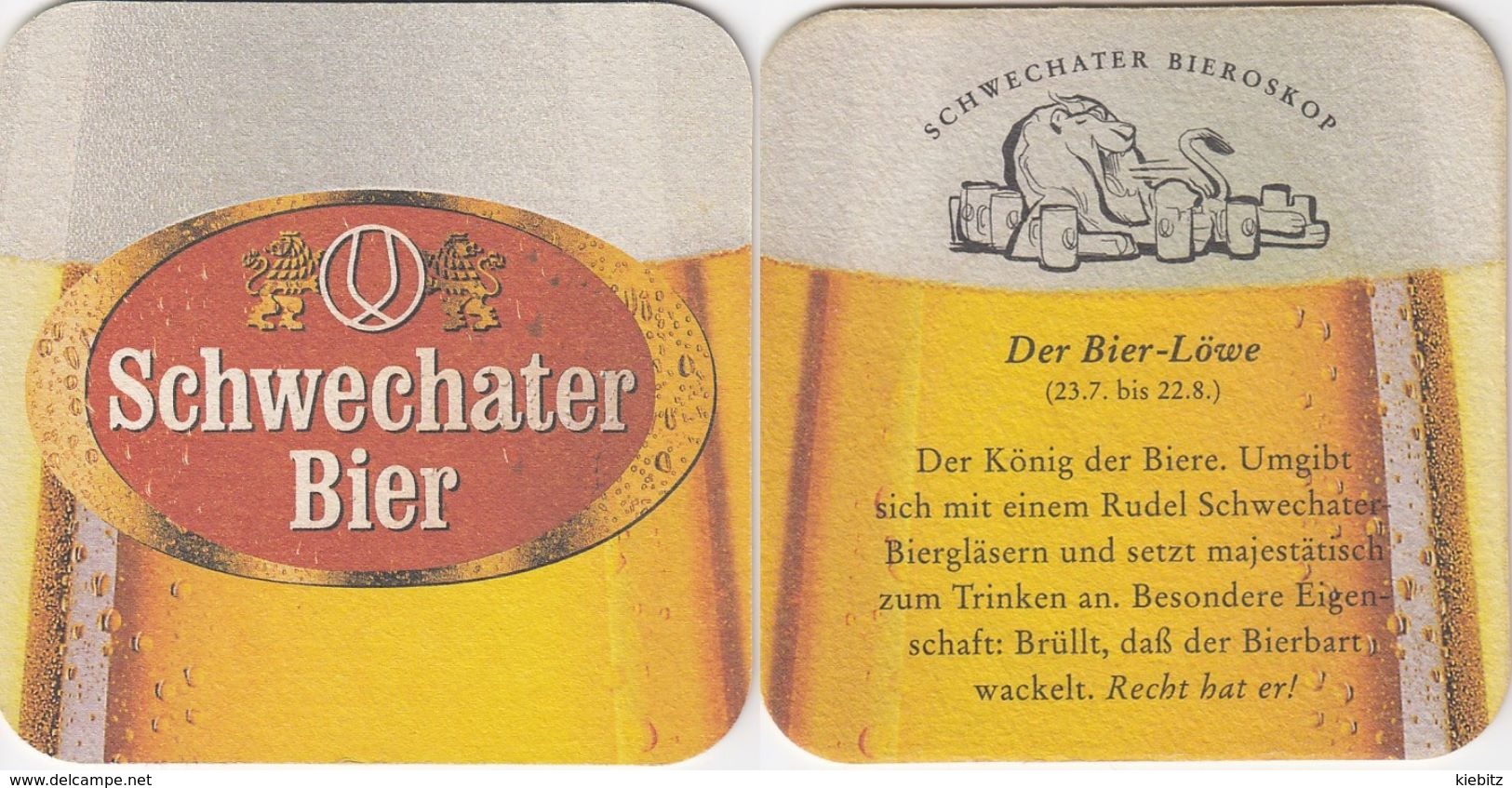 Österreich - Schwechater Bier - Sous-bocks