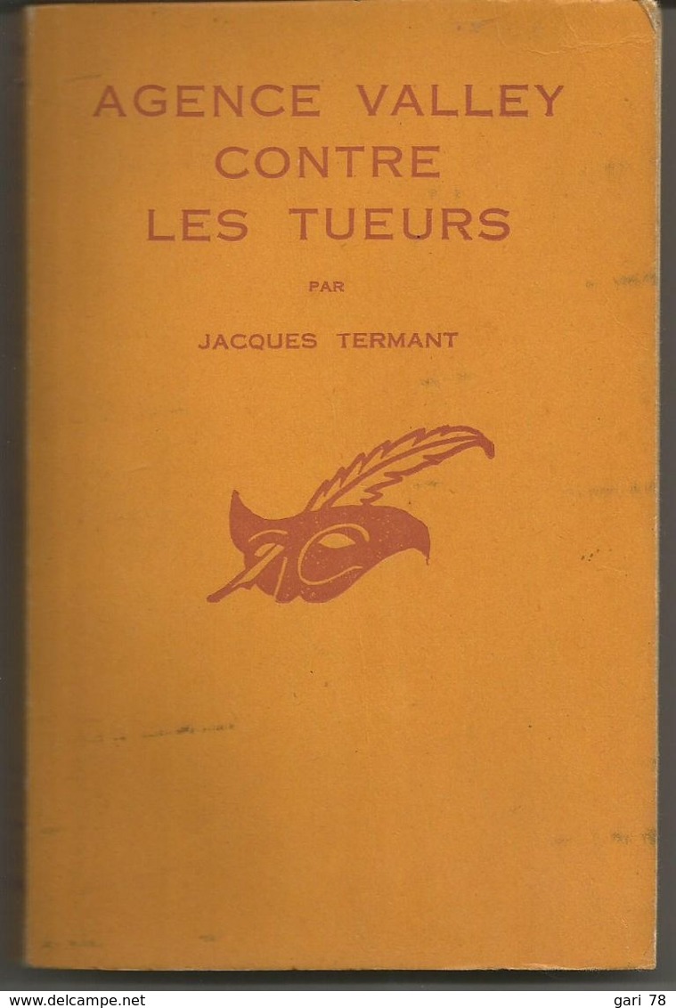 Jacques TERMANT Agence Valley Contre Les Tueurs - Collection Le Masque - Le Masque