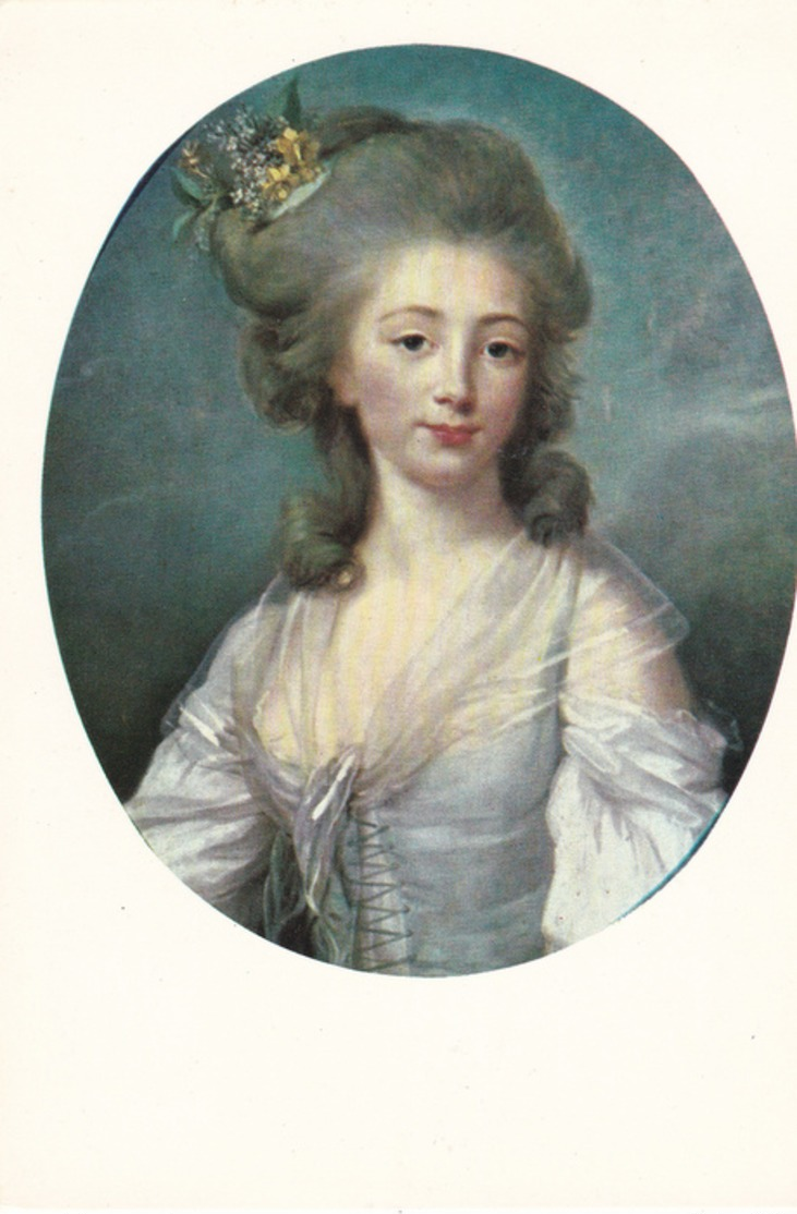 MUSEE DE CHARTRES - M.L.E. VICEE-LEBRUN ( 1755-1842 ) Portrait De La  Comtesse Du Cluzel - Musées