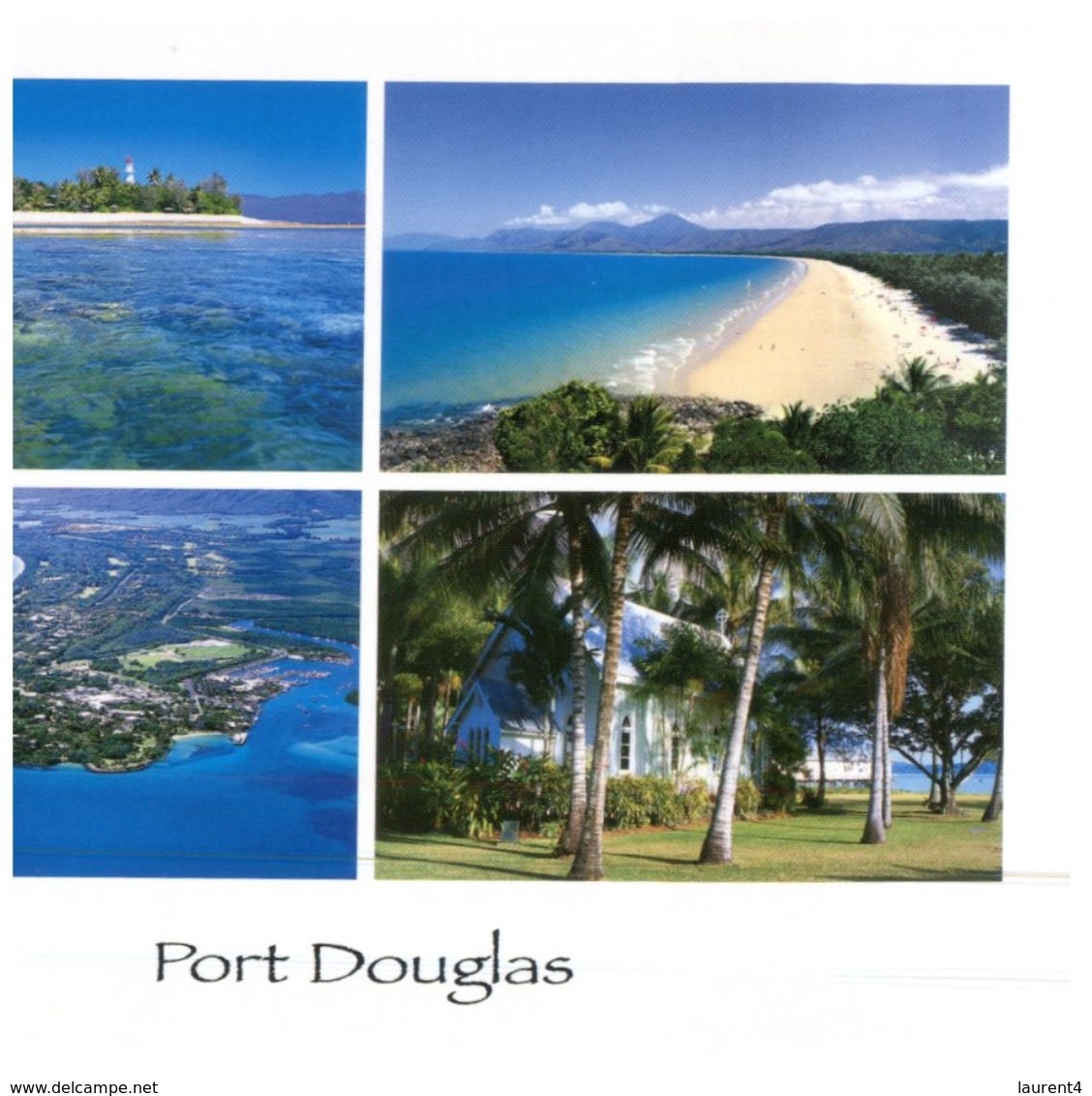(765) Australia - QLD - Port Douglas (with Stamp At Back) With Lighthouse - Far North Queensland
