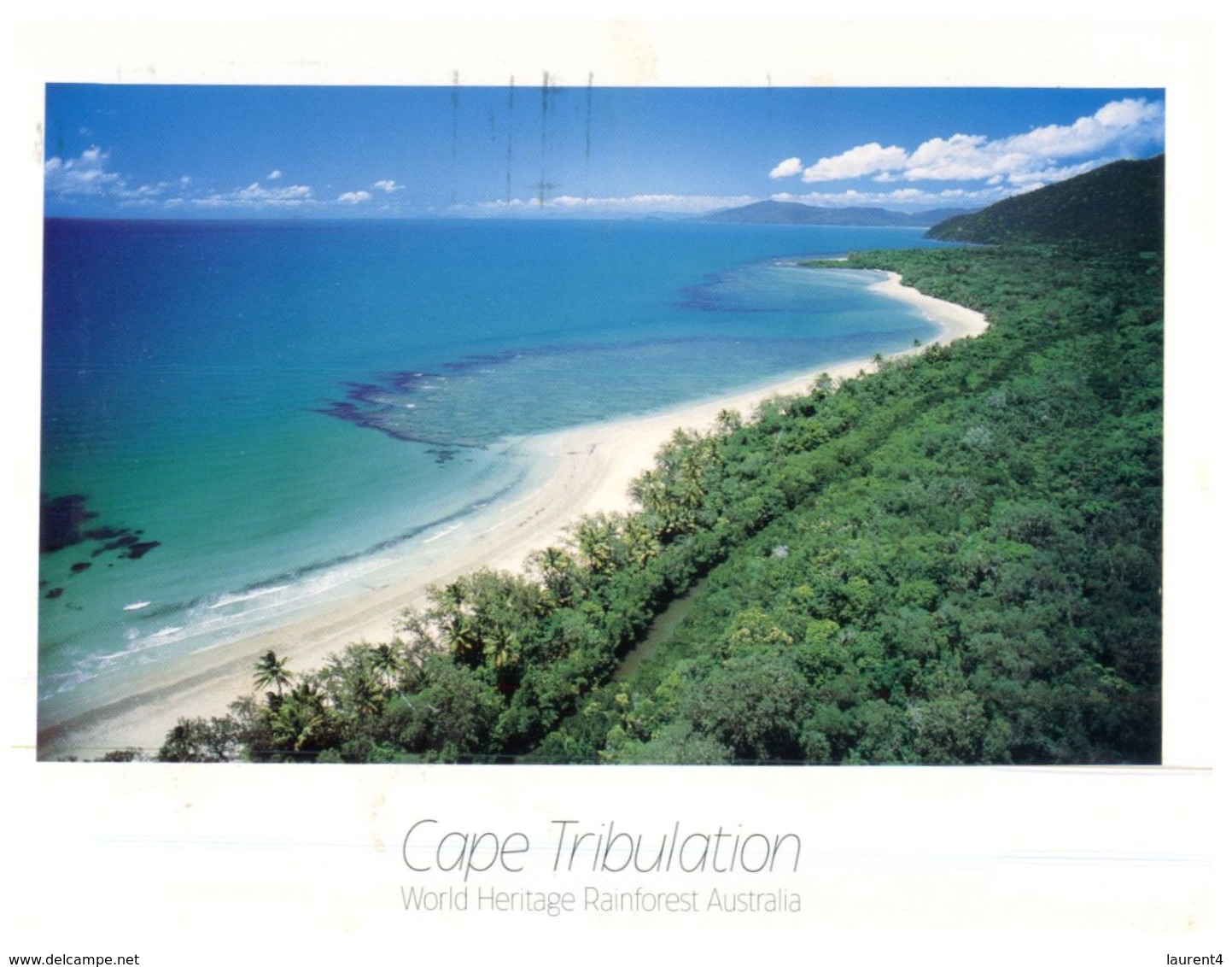 (765) Australia - QLD - Cap Tribulation (with Stamp At Back) With Beach - Cairns