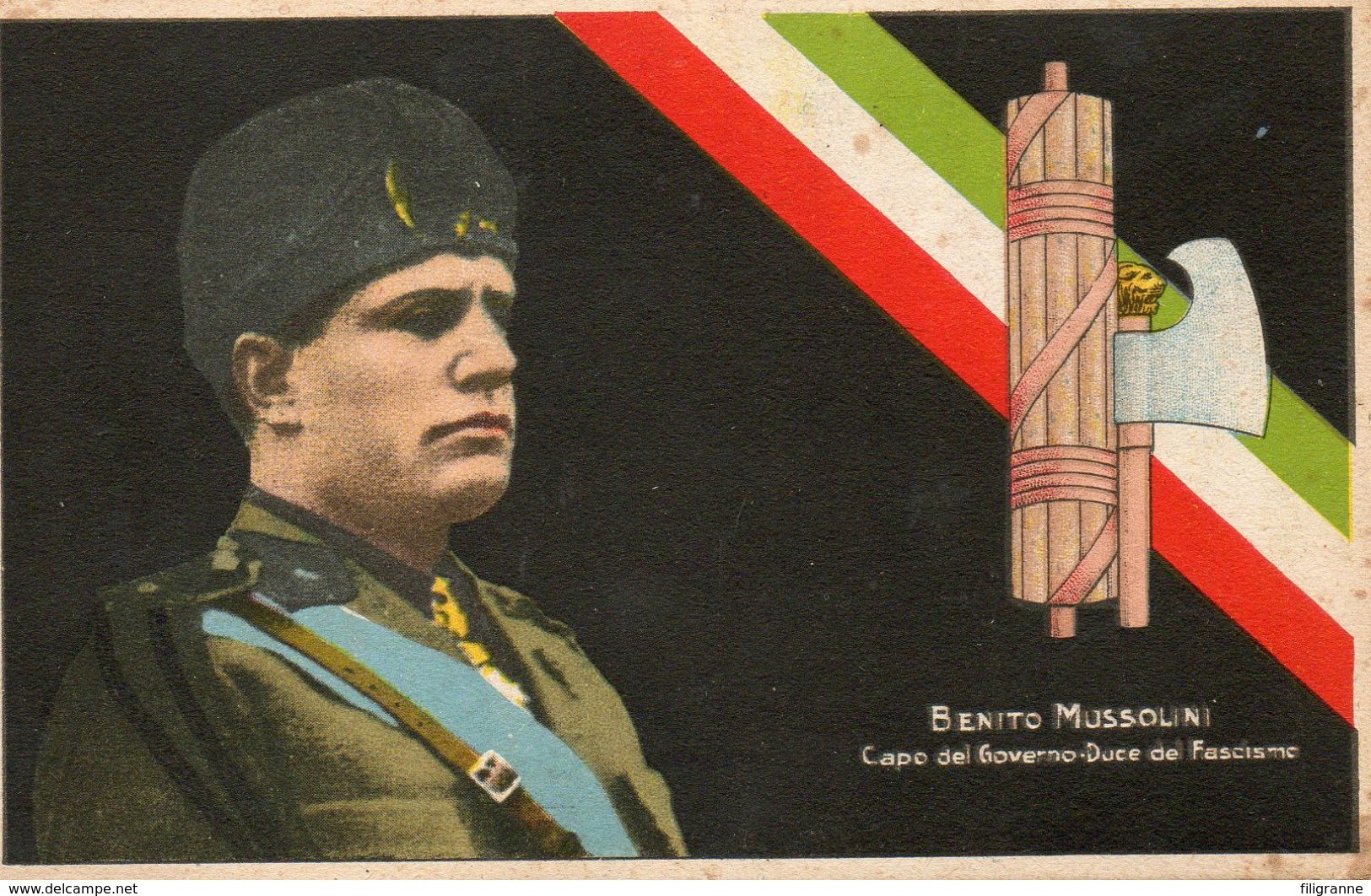 BENITO MUSSOLINI - Politieke En Militaire Mannen