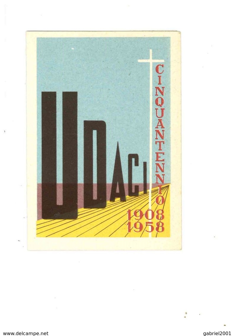 TESSERA UDACI 1958 - Collezioni