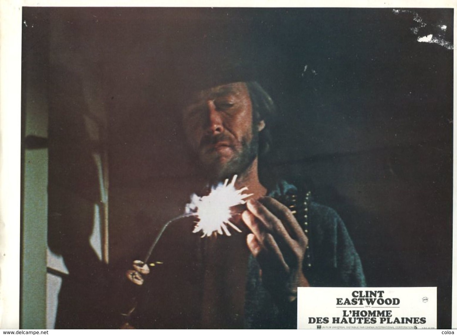 11 photographies d'exploitation Western Clint Eastwood L'Homme des Hautes Plaines