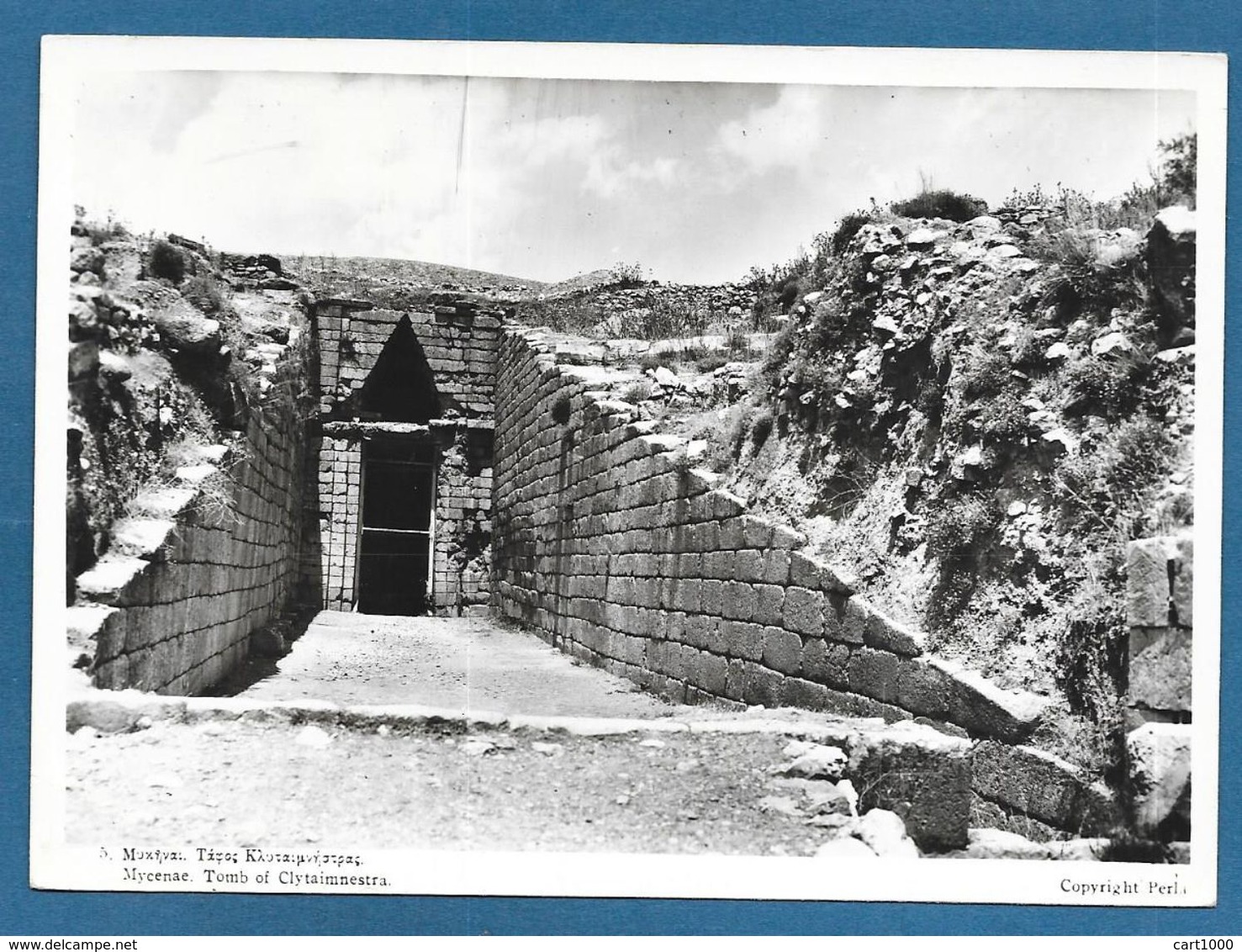 GRRECE GREEK MYCENAE TOMB OF CLYTAIMNESTRA 1966 - Griechenland