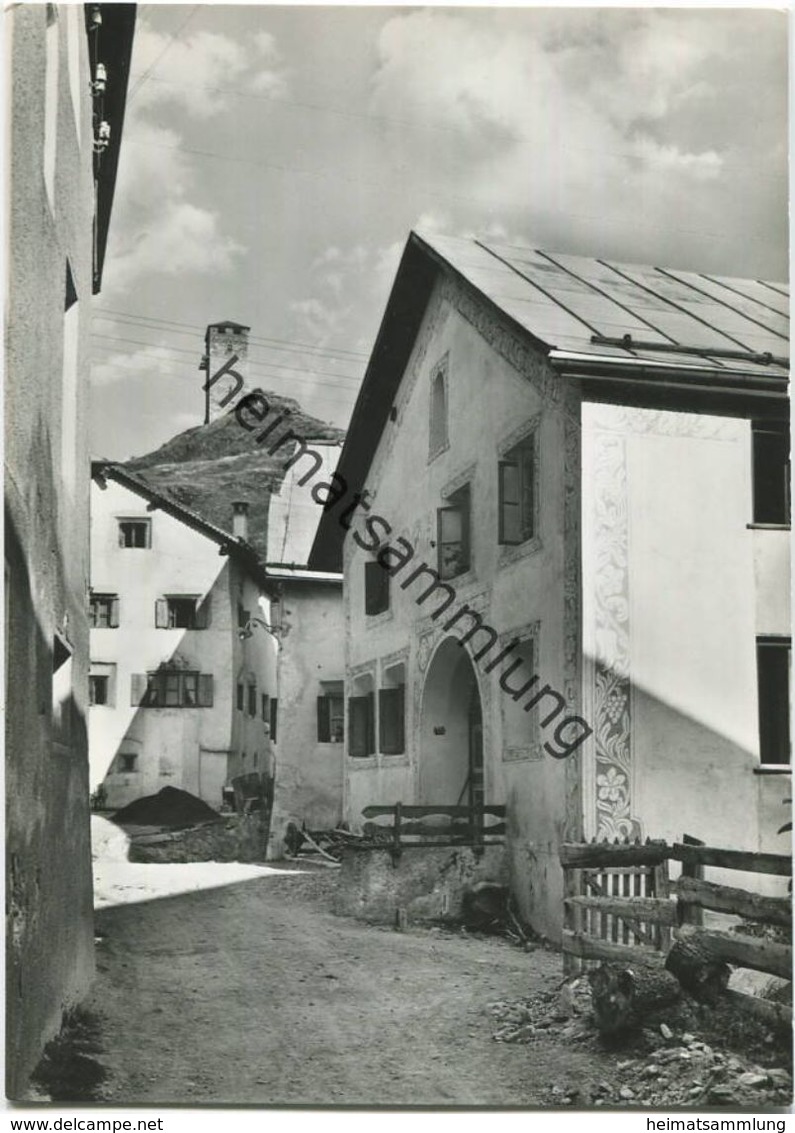 Ardez - Dorfpartie - Foto-AK Grossformat - Verlag J. Gaberell AG Thalwil - Ardez