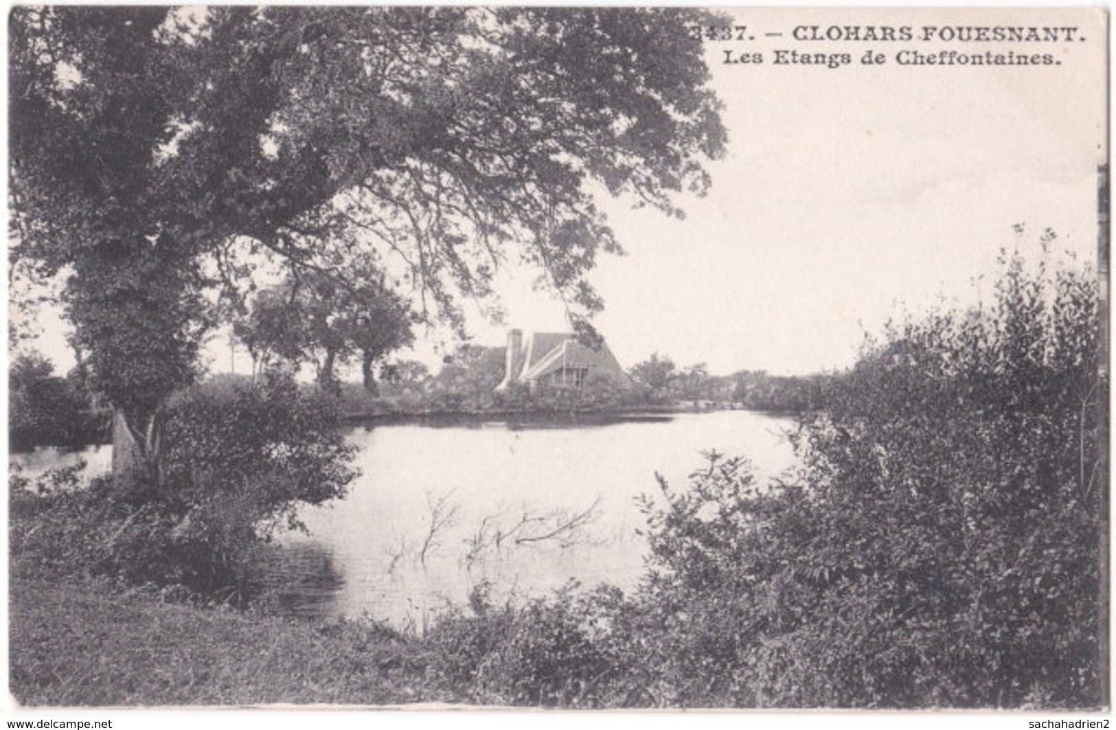 29. CLOHARS-FOUESNANT. Les Etangs De Cheffontaines. 3437 - Clohars-Carnoët