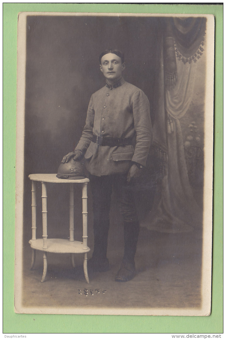 Soldat Du 81e Régiment D'Infanterie De Montpellier. 2 Scans. Carte Photo - Guerre 1914-18