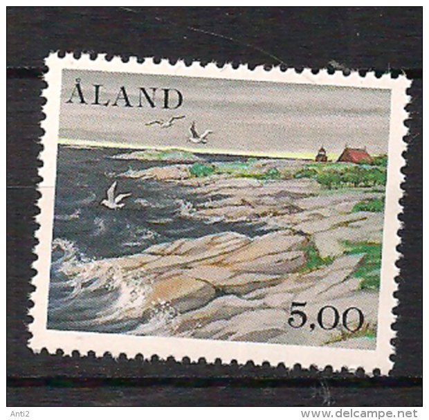 Aland Åland 1985  Rocks, Outer Archipelago Mi 12, MNH(**) - Aland