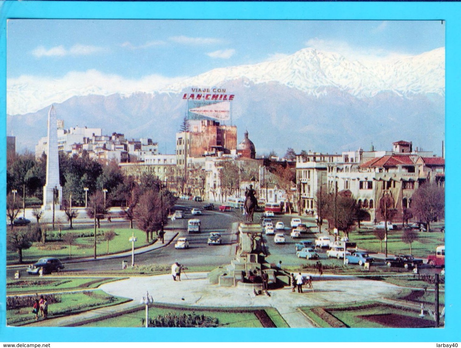 Cp  Cartes Postales  - Chile Chili Plaza Baquedano - Chile