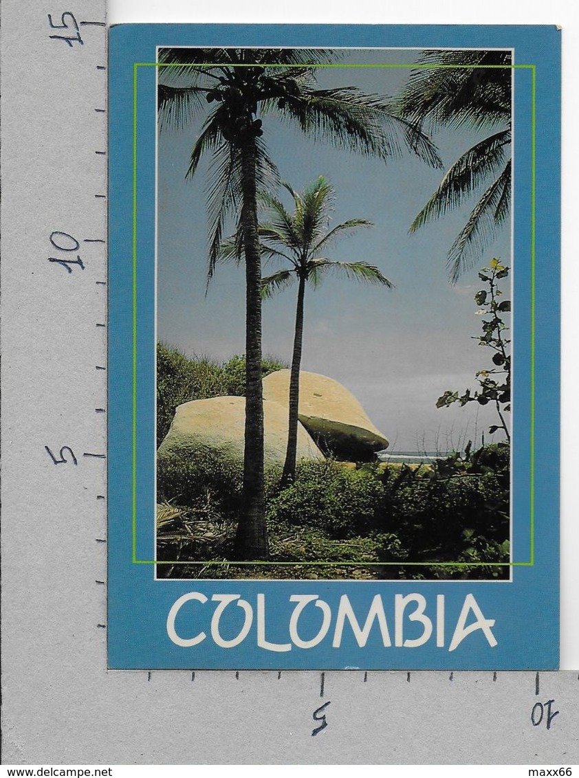 CARTOLINA VG COLOMBIA - MAGDALENA - Paisaje En El Parque Tayrona - National Park - 10 X 15 - ANN. 1993 - Colombia