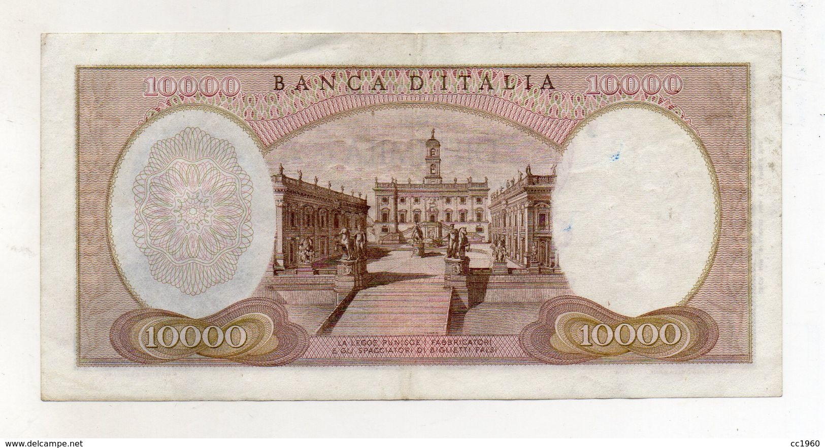 Italia - Banconota Da Lire 10.000 "Buonarroti" Decreto 27.07.1964 -  "R" - (FDC8537) - 10000 Lire