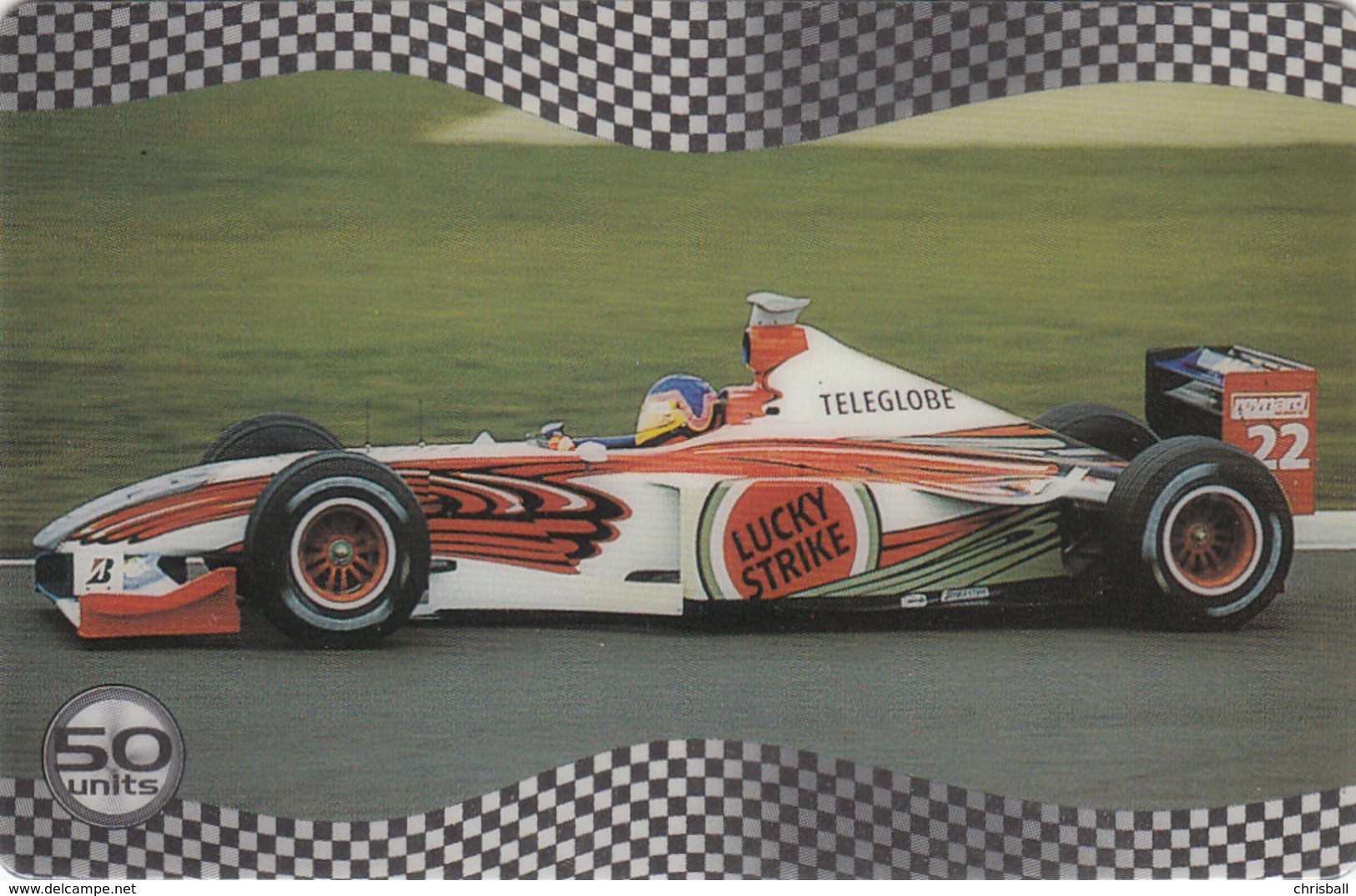 UK  Phonecard - SportsCall Remote Memory - F1 Race Cars - Superb Mint Condition - [ 8] Firmeneigene Ausgaben