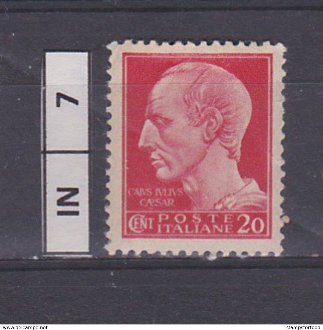 ITALIA , 1945	Luogotenenza, Imperiale 20 Cent, Senza Filigrana Emissione Novara - Mint/hinged