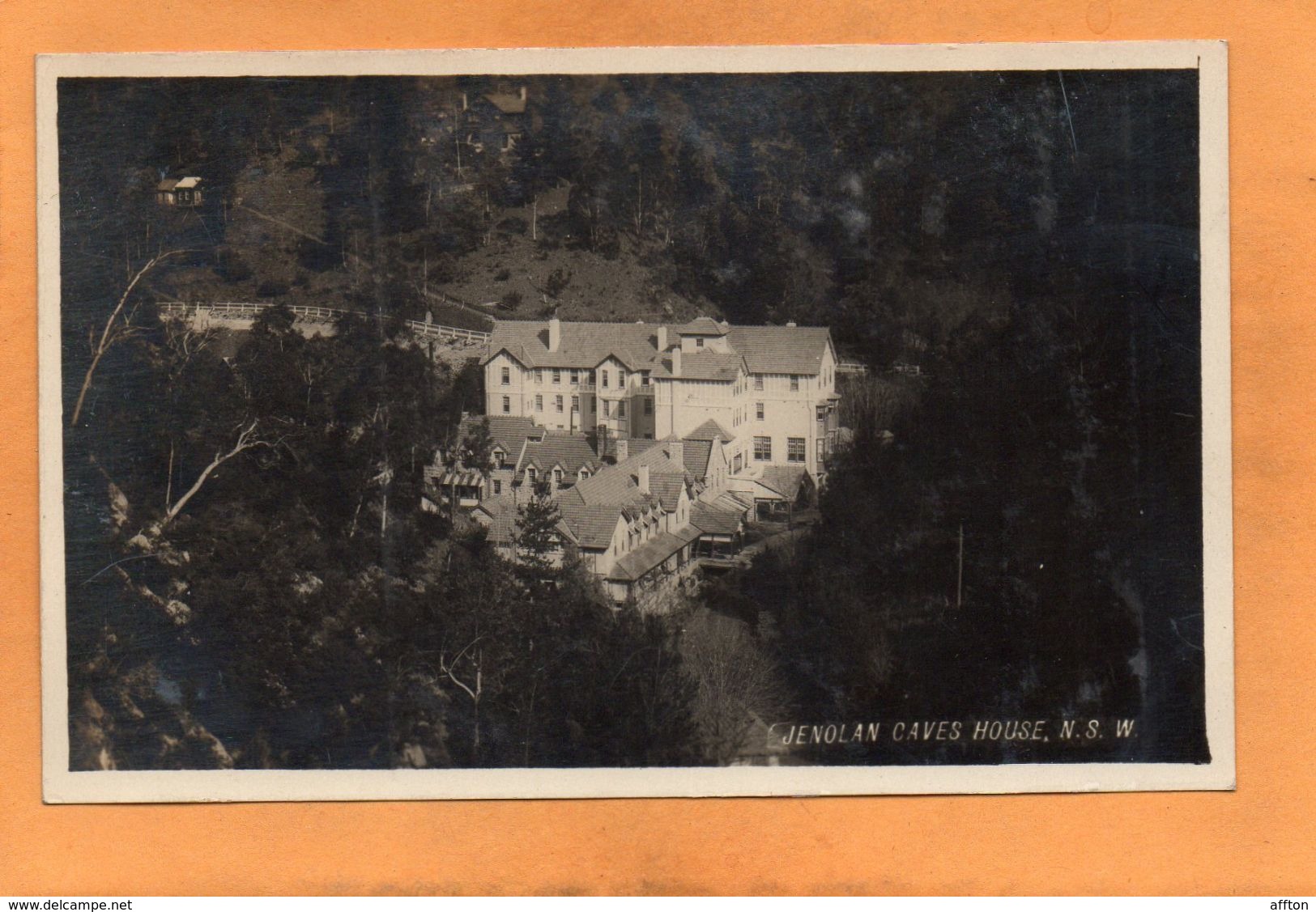 Jenolan Caves House NSW Australia 1920 Real Photo Postcard - Other & Unclassified