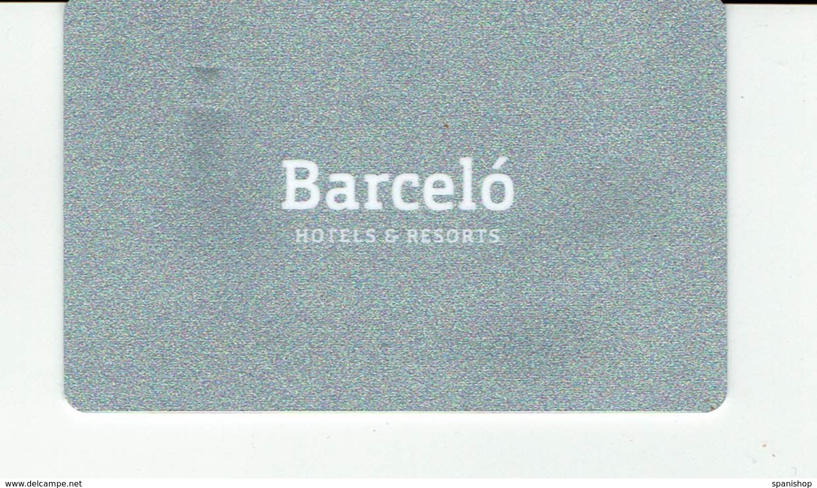HOTEL BARCELO, Llave, Clef, Key Keycard - Hotel Labels