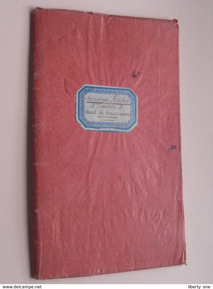 Carnet De Correspondance LYCEE De JEUNES FILLES De SAINT-ETIENNE ( Simonne André ) Anno 1921/22 - Dir. J. ANCEL ! - Diplômes & Bulletins Scolaires