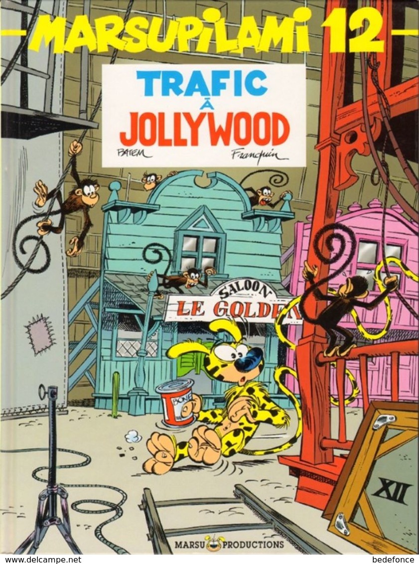 Marsupilami - 12 - Trafic à Jollywood - Franquin Et Batem - Marsupilami