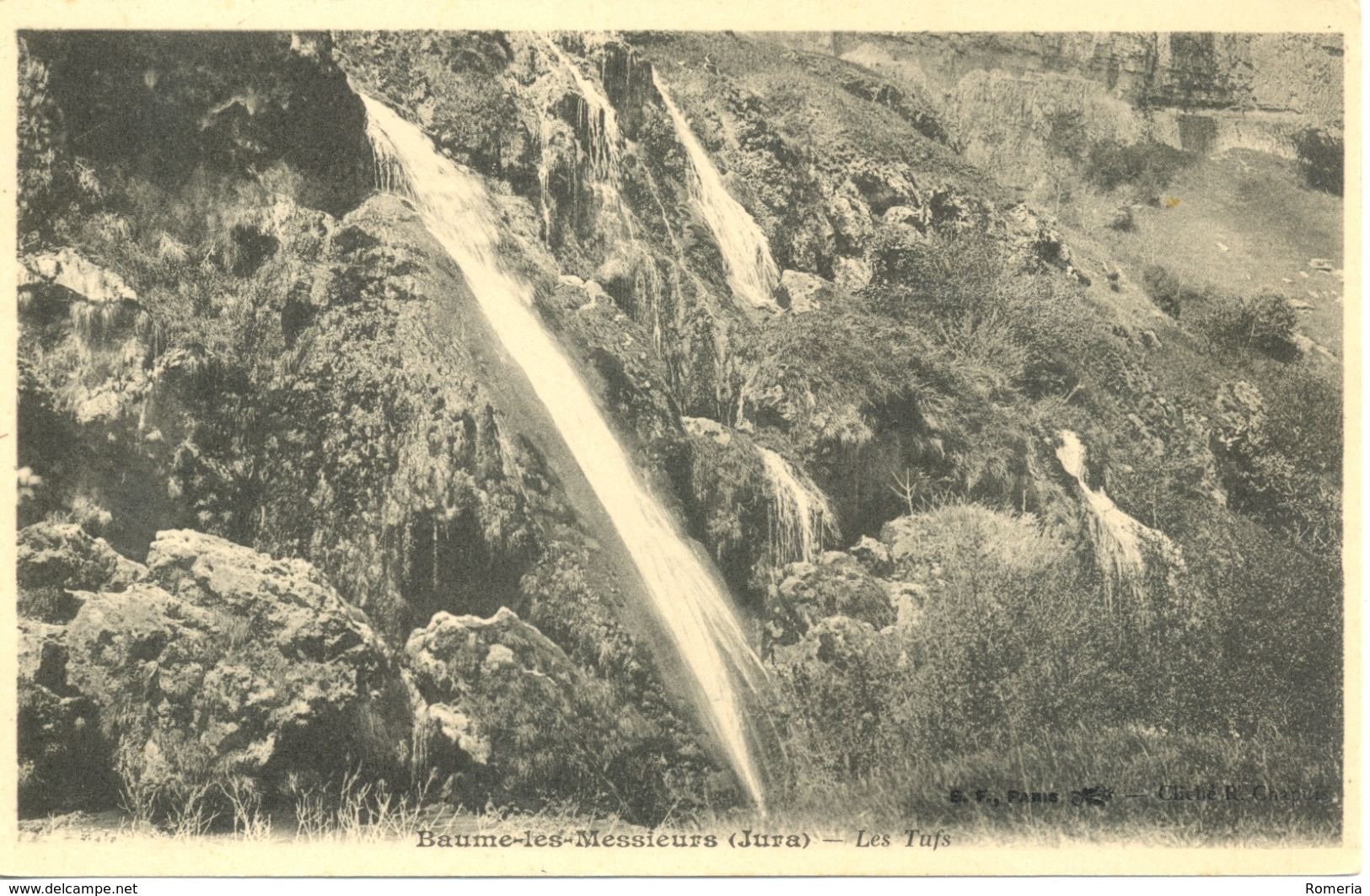 France - Jura - Baume Les Messieurs - Les Tufs - B.F. Paris - 4924 - Baume-les-Messieurs