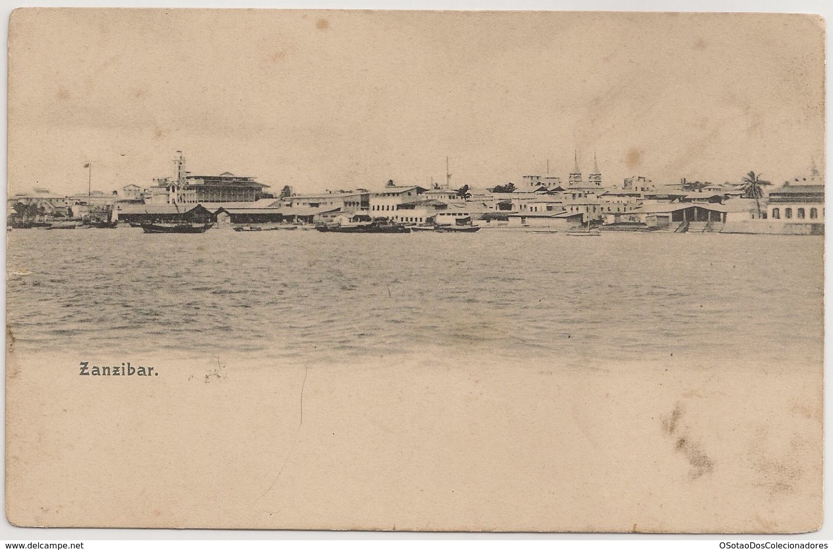 CPA - Carte Postale Tanzania - Zanzibar - Stone Town - Sea Front - Harbor -  House Of Wonders - Postcard - Tanzania