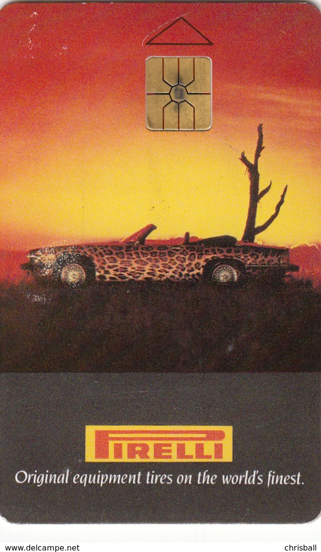 Czech Phonecard Pirelli - Jaguar  Superb Fine Used - Tchécoslovaquie