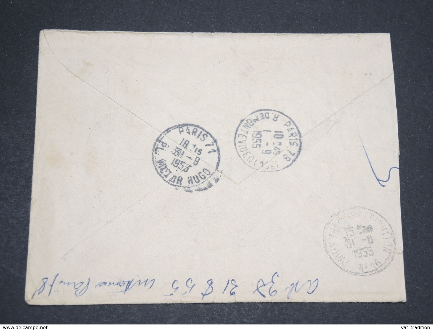 U.R.S.S. - Enveloppe En Recommandé De Georgbievsk Pour Paris En 1955 - L 14013 - Covers & Documents