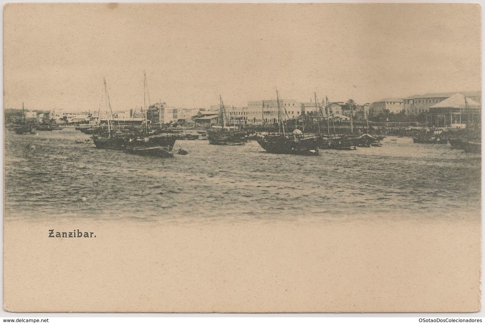 CPA - Carte Postale Tanzania - Zanzibar - Stone Town - Harbor - Sea Front - Postcard - Tanzania