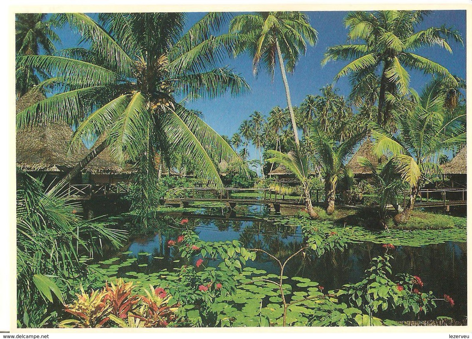 CPM OCEANIE TAHITI JARDIN TROPICAL HOTEL BALI HAI à HUAHINE - Tahiti