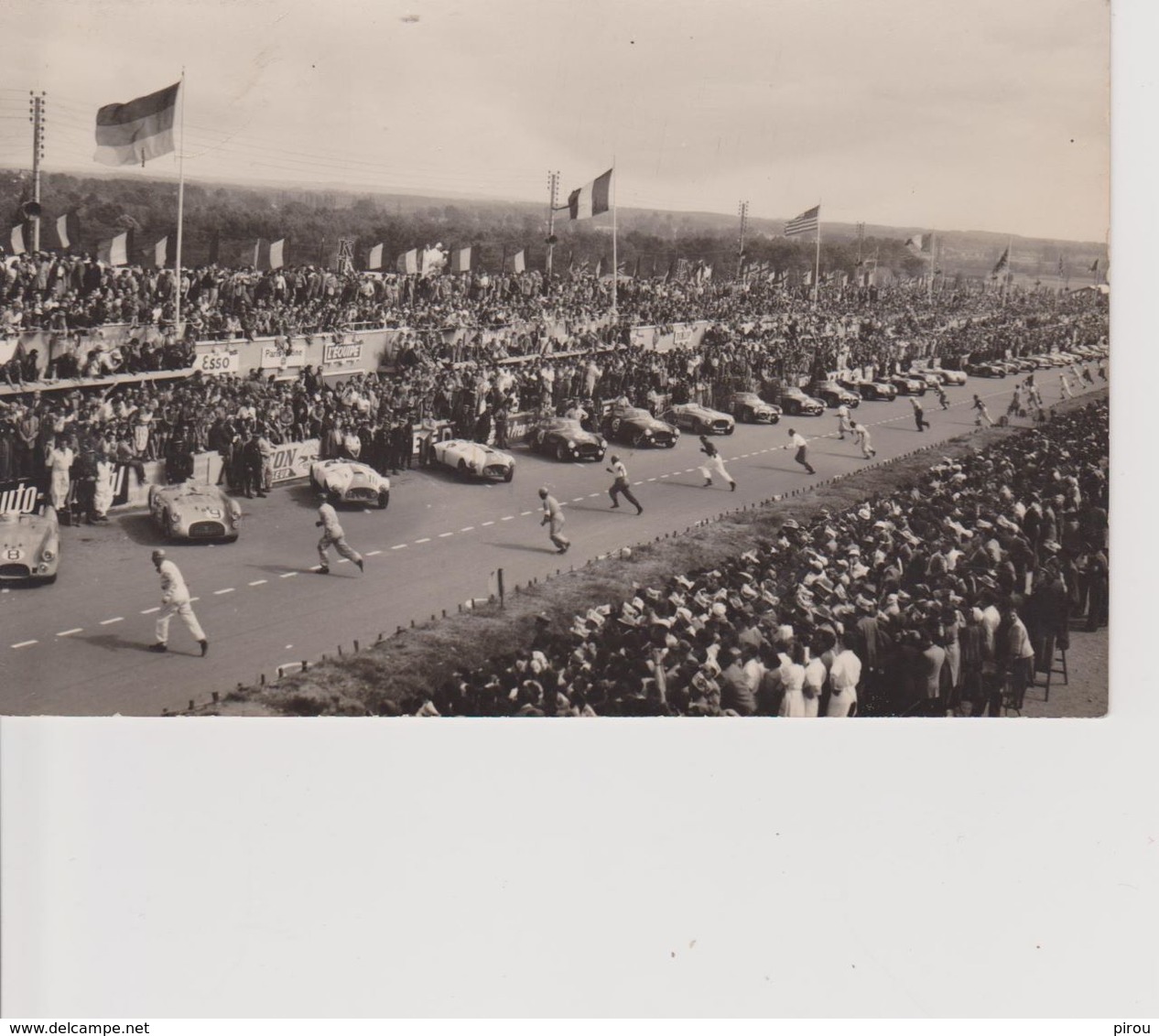 24 Heures Du MANS  Départ Des 24 Heures Du MANS 1955 - Le Mans