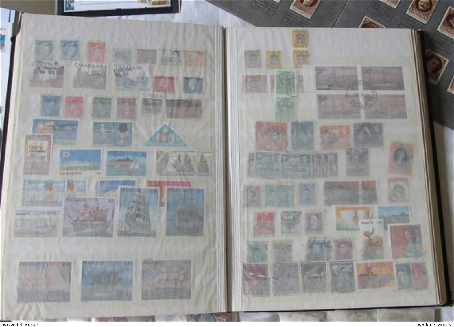 Lot With World Stamps