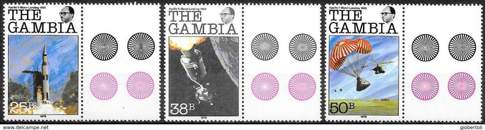 Gambia/Gambie: Primo Uomo Sulla Luna, Premier Homme Sur La Lune, First Man On The Moon - Afrika