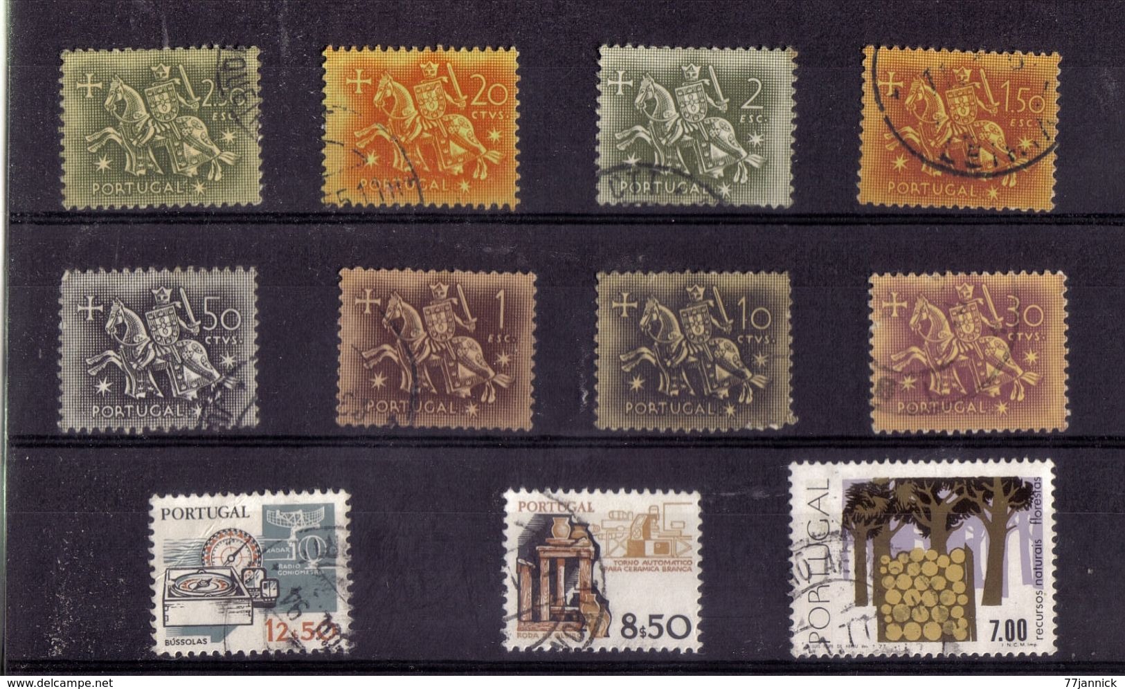 LOT DE TIMBRES OBLITERE - Collezioni