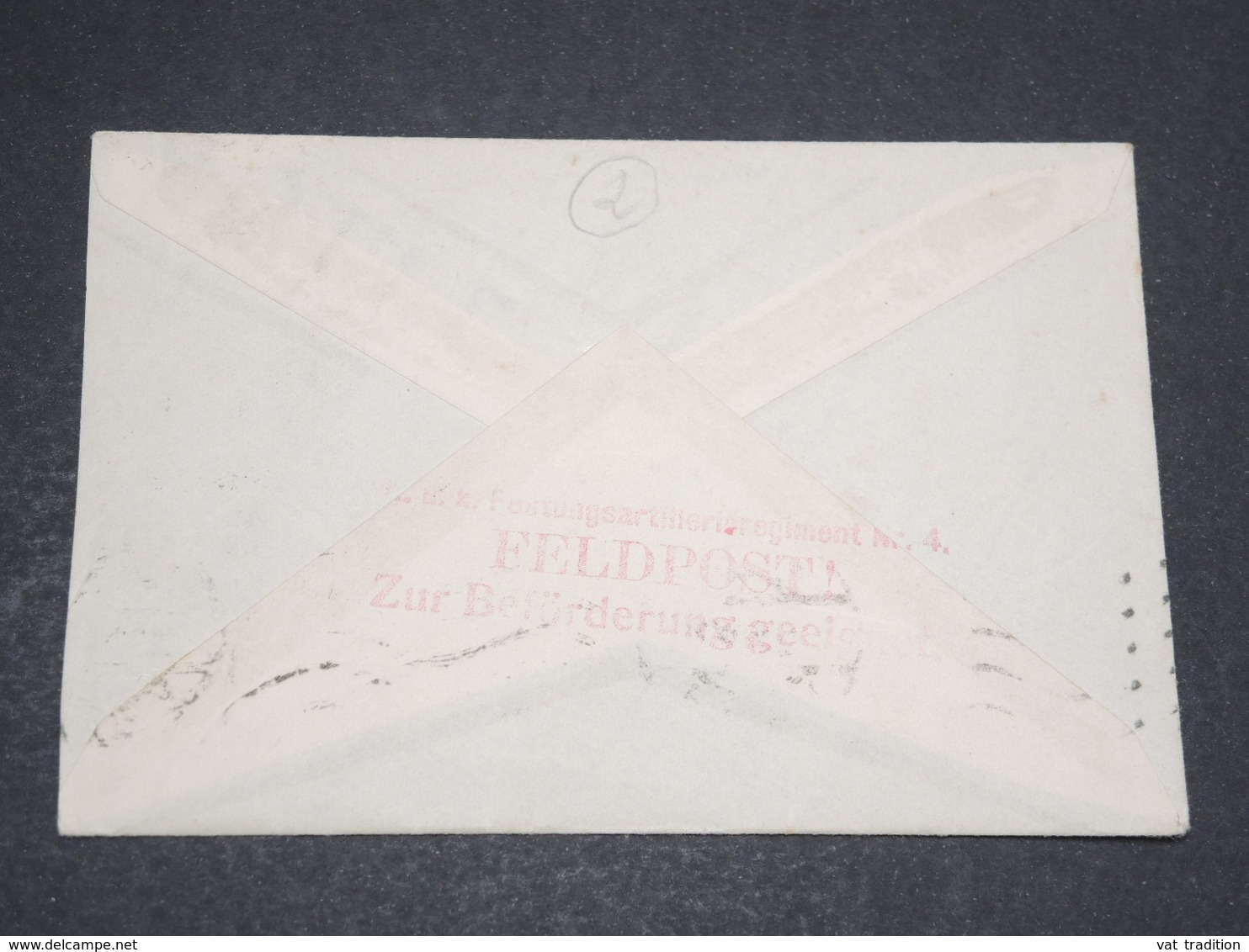 ALLEMAGNE - Enveloppe En Feldpost En 1914 , Voir Griffe Du Régiment D 'Artillerie - 14050 - Covers & Documents