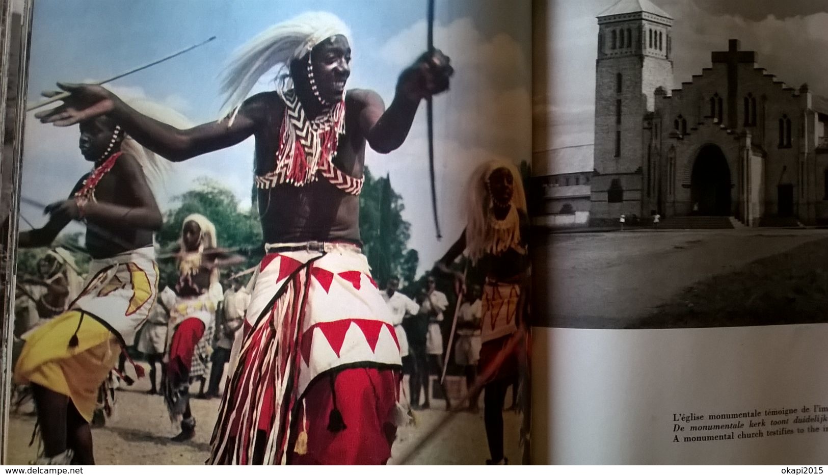 RUANDA - URUNDI   EPOQUE OU RWANDA ETAIT UNE COLONIE DE LA BELGIQUE VIEUX LIVRE ÉDITIONS CHARLES DE