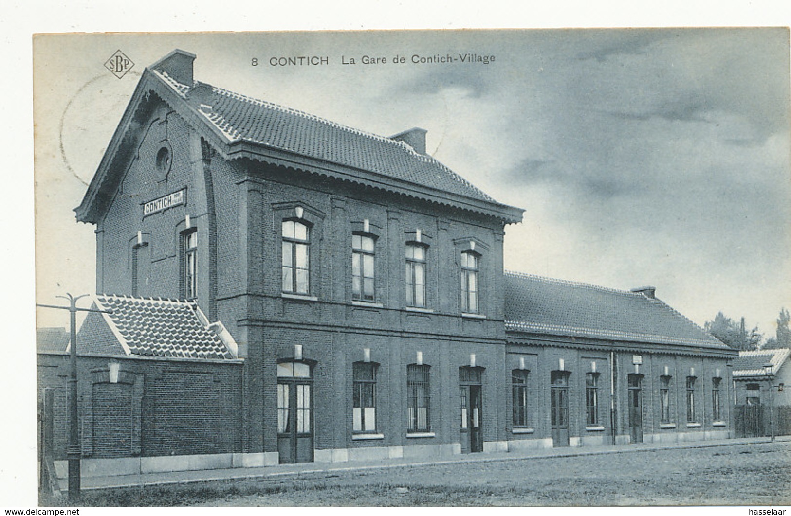 Contich - La Gare De Contich-Village - SBP - 1907 - Kontich